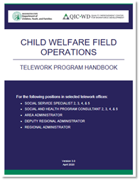 child welfare field operations handbook